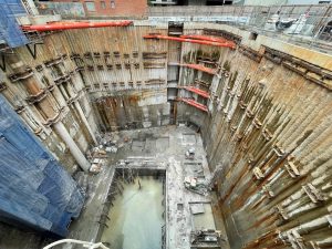 Deep basement in Parramatta